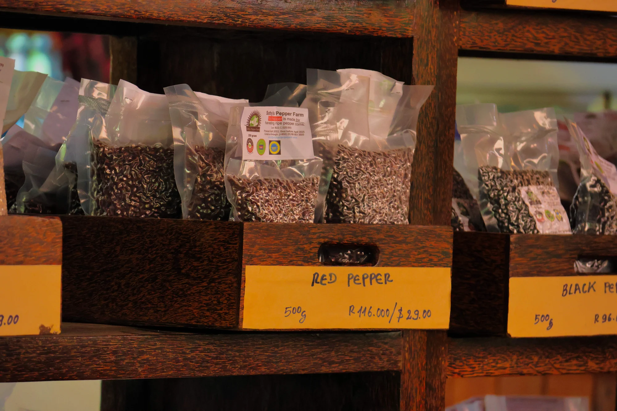 Pepper shop and products - 2